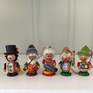 Vintage Steinbach Christmas Ornaments